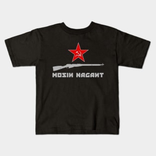 Mosin Nagant Rifle Lover Kids T-Shirt